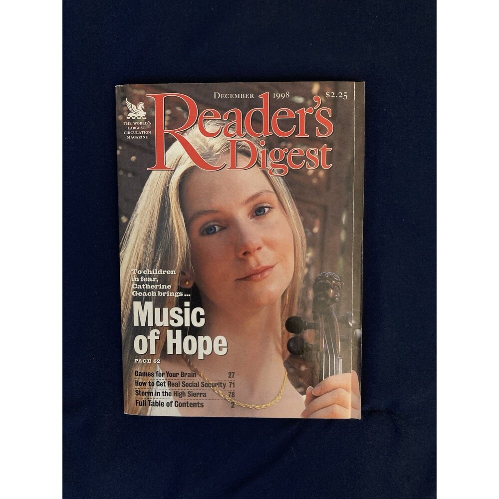Vintage Reader’s Digest Magazine | December 1998